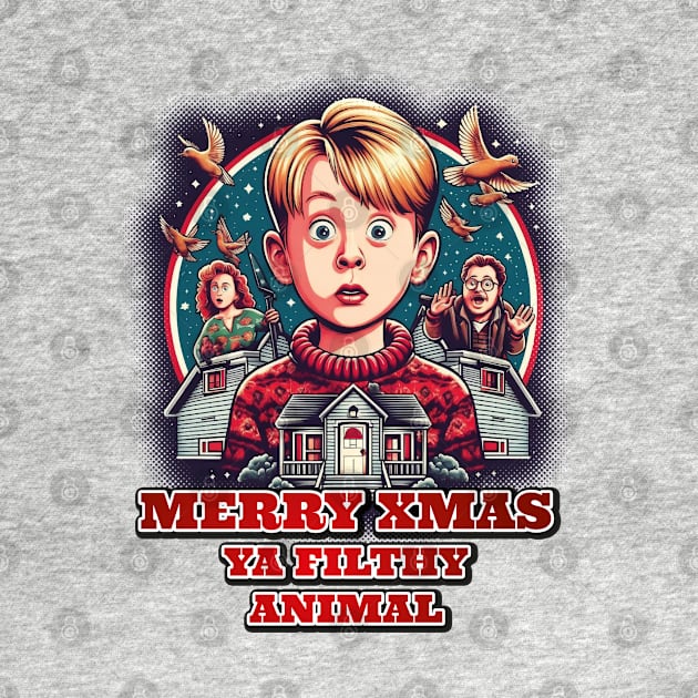 Merry Xmas ya filthy animal by k9-tee